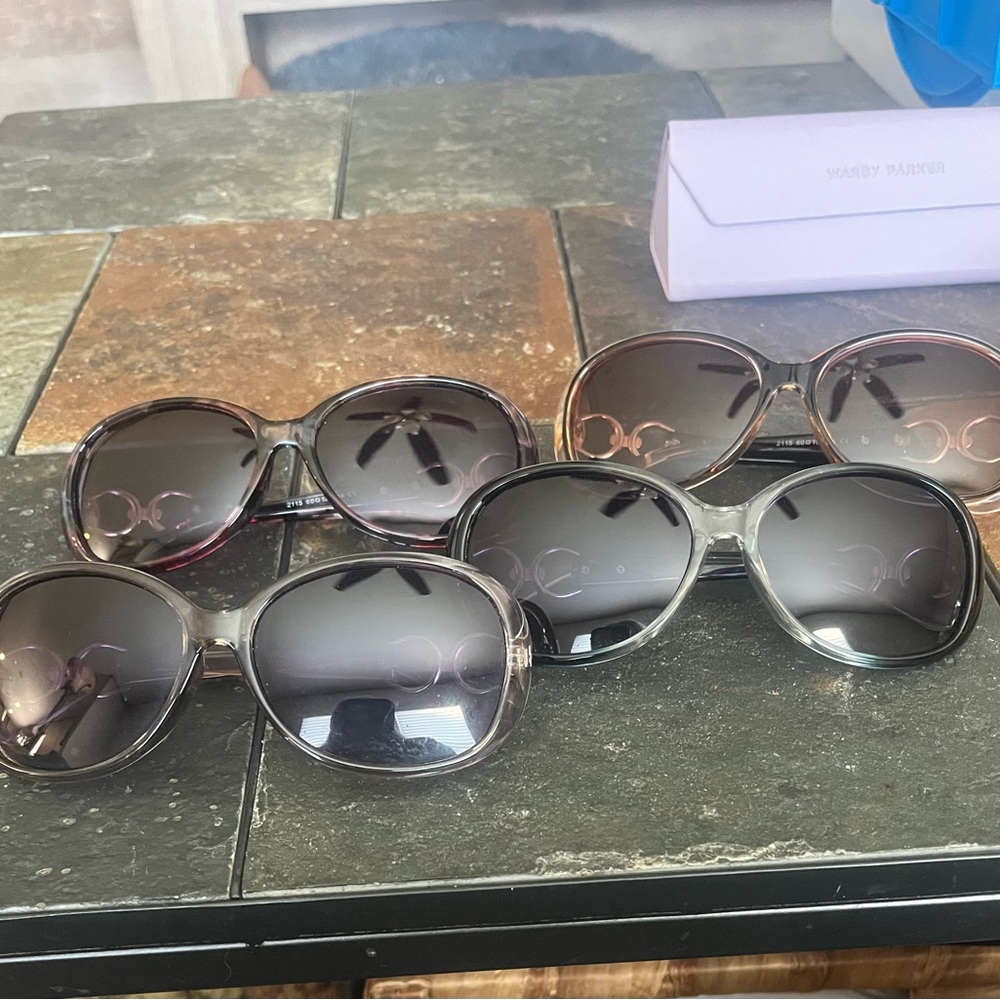 Lot Of Four Women's Oversized Sunglasses
